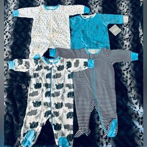 BRAND NEW Onesies brand 0-3 months Little Boy long sleeve onesies